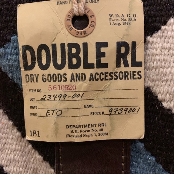 Double RL RRL Weekender Bag - Picture 7 of 8